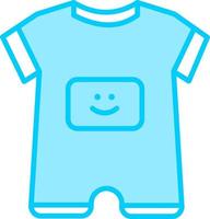 baby jongen kleding vector icoon