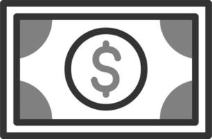 geld vector pictogram