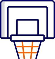 basketbal hoepel vector icoon