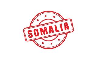 Somalië postzegel rubber met grunge stijl Aan wit achtergrond vector