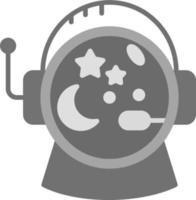 astronaut helm vector icoon