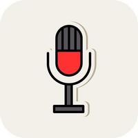 podcast vector icoon ontwerp