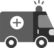 ambulance vector pictogram