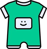 baby jongen kleding vector icoon