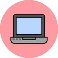 laptop vector pictogram