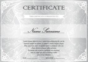 certificaat en diploma sjabloon vector