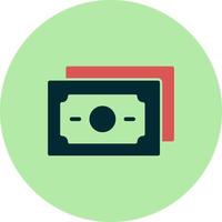 contant geld vector pictogram