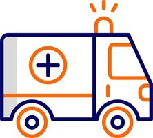 ambulance vector pictogram