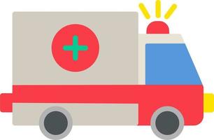 ambulance vector pictogram