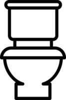 toilet vector pictogram