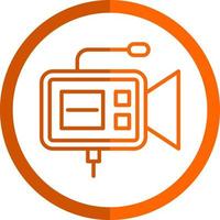 video camera vector icoon ontwerp