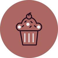 cupcake vector icoon