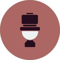 toilet vector pictogram