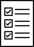 checklist vector icoon