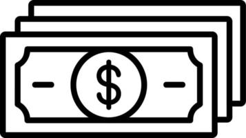 geld vector pictogram