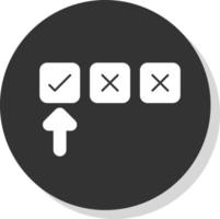 selectie vector icoon ontwerp