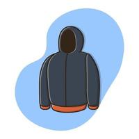 sweater jasje icoon vector ontwerp conceptuele