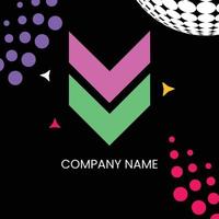 nieuw creatief logo vector