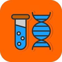 dna test vector icoon ontwerp