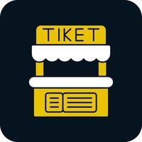 ticket kantoor vector icoon ontwerp