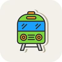 trein vector icoon ontwerp