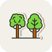 bomen vector icoon ontwerp