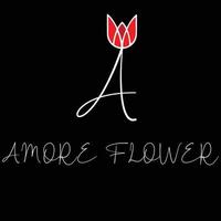 amore bloem logo vector het dossier voor bloemen