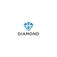 diamant logo icoon ontwerp vector illustratie