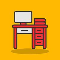 bureau vector icoon ontwerp