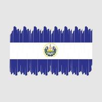 el Salvador vlag borstel vector