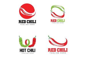 rood Chili logo, heet Chili paprika's vector, Chili tuin huis illustratie, bedrijf Product merk illustratie vector