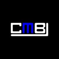 cmb brief logo creatief ontwerp met vector grafisch, cmb gemakkelijk en modern logo.