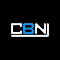 cbn brief logo creatief ontwerp met vector grafisch, cbn gemakkelijk en modern logo.