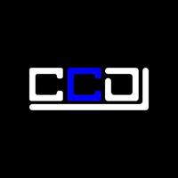 ccd brief logo creatief ontwerp met vector grafisch, ccd gemakkelijk en modern logo.