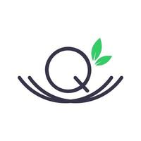 eerste q nest logo vector