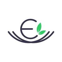 eerste e nest logo vector