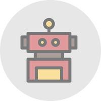 robotica vector icoon ontwerp