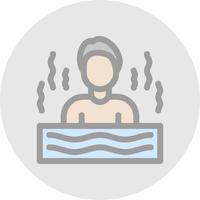 sauna vector icoon ontwerp