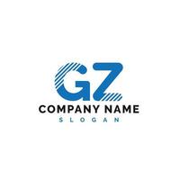 gz letter logo vector