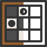 schaak spel vector icoon ontwerp