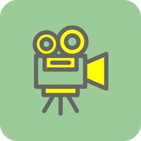 film camera vector icoon ontwerp