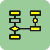 flowchart vector icoon ontwerp