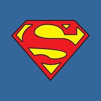 superman logo vector vrij downloaden