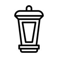lantaarn icoon schets stijl Ramadan illustratie vector element en symbool perfect.