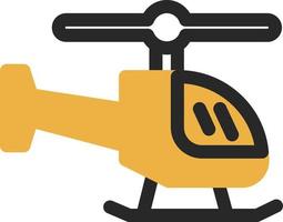 helikopter vector icoon ontwerp