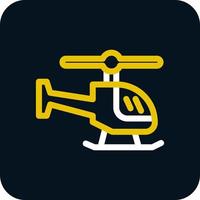 helikopter vector icoon ontwerp