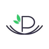 eerste p nest logo vector