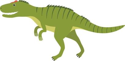 allosaurus dinosaurus illustratie vector