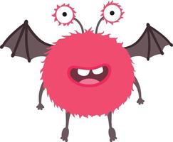 schattig monster illustratie vector