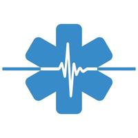 Gezondheid zorg logo illustratie. vector